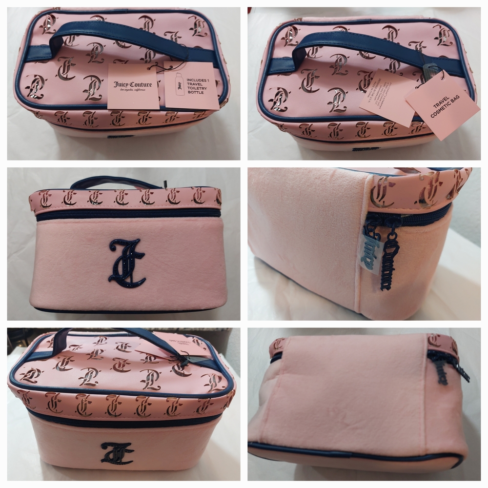 Juicy Couture Pink Cosmetic Bag